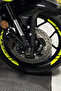 Neon Yellow Wheel Rim Stripe Sticker Sticker Compatible for Yamaha R25 (All Years) - 3