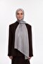 Idol Satin Janjan Shawl - Silver - 3