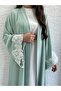 عباية Elif باللون النعناعي - 5