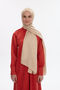 Idol Satin Janjan Shawl - Light Biscuit - 3