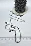 10 Mt Anthracite Smoked Metal Bulk Necklace Chain - 2
