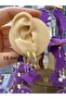Stainless Steel Bombed Earring Earrings 1 Pair - 6