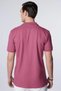 Men's Slim Fit Slim Fit 100% Cotton Plain Pique Purple Polo Collar T-Shirt - 5