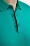 Men's Slim Fit Slim Fit Cotton Knitted Knitwear Green Polo Collar T-Shirt - 5
