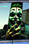 Smoke and joker door post covering foil printed sticker right-left 2 pieces 22*50 cm
