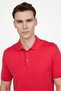 Men's Slim Fit Slim Fit Cotton Knitted Knitwear Pink Polo Collar T-Shirt - 2