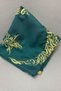 Piping Bridal Veil Embroidered Groom's Veil and Jewelry Ribbon Set - 5