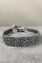 Navy Blue Frequently Shiny Beaded Stone Evening Dress Waist Belt - 7