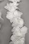White Laser Floral Crystal Hair Accessory - 2