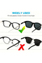 Glasses Nose Pad Adhesive Transparent 1 Pair - 3