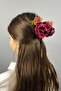 Velvet Rose Chiped Comb Hair Clip