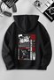 Unisex Women Men Berserk Printed Hooded Basic Sweatshirt