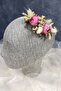 Cotton Grass Cipso and Artificial Flower Comb Hair Clip - 4
