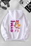 Powerpuff Girls Gym Printed Custom Design Printed Hooded Sweatshirt
