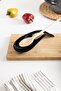 Acrylic Black Countertop Dirty Spoon Holder & Ladle Base - 5