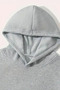 Cotton Printed Oversize Hooded Sweatshirt - 4