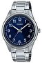 Silver Navy Blue Color Men's Wrist Watch