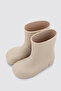 Unisex Yoga Kids Waterproof Boots - Beige - 4