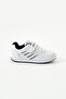 Children's Lace-Up White Black Single Velcro Flexible Lightweight Breathable Comfortable Mesh Sneaker Sports Shoes - 5