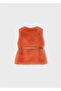 Girl's Fur Belted Vest 4312 - 2