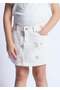 Girl's Floral Printed Skirt with Pockets - 4