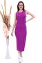 20060653 Camisole Sleeveless Long Dress Purple
