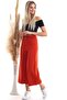 9092864 Azra Front Zipper Wide Leg Trousers Tile - 3