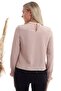 20333355 Ayrobin Double Row Flywheel Long Sleeve Blouse Beige - 6
