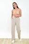 9292933 Two-Pocket Wide Leg Trousers Beige - 7