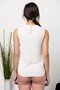 107-cm-111-1855 Piece Sleeveless Shirt Pudra - 4