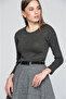 7517101 Acrylic Long Sleeve Blouse Fume - 2