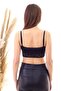 20040410 Süpren Strap Ribbon Lace Bustier Black - 6