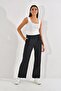 9292933 Two-Pocket Wide-Leg Pants Fume - 2