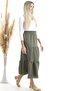 20343466 Sunshine Buy Elastic Gypsy Skirt Khaki - 5