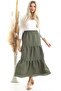 20343466 Sunshine Buy Elastic Gypsy Skirt Khaki - 3