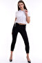 21333812 Short Shirt with Gathered Sides White - 5