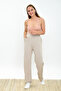 9292933 Two-Pocket Wide Leg Trousers Beige - 8