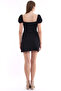 21333916 Mid-Chest Elastic Dress Black - 6