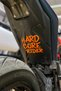 Decorative Neon Orange Hard Core Rider Sticker for Car-Motor Sticker 15x12CM (1 Piece) - 4