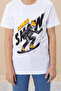 Green Shirt and Printed T-Shirt for Boys 2Pcs Set 19989 - 5