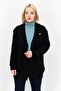 Women V-Neck Long Sleeve Embroidered Cardigans, Black
