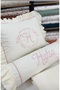 Embroidered Baby Pique Set and (for Cradle) Candy Pillow - 2