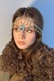 Gold Color Stone Detailed Forehead/Henna Accessory - 2