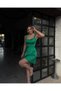 Rochie scurta din satin