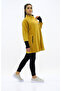 Women's Jacket with Agraflı Collar and Sleeve Detail - 5