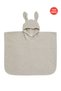 Outlet 100% Cotton Girls' and Boys' Sea, Beach, Pool, Bath Towel Poncho 1-4 Years Old with Ears / Beige - 3