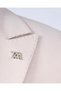 Italian Style Slim Fit 8 Drop Jacket Vest Pants Suit Beige T12633 - 3