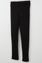 Girls' Leggings with Pocket Part Contrast Stitching Detail 7-12 Years, Black - 3