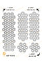 New Luxury Runner Living Room Coffee Table Cover Set French Laced Dowry Set 5 Pieces Gray