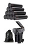 10 X 5 Rolls Black 80X110 Jumbo Trash Bags - 4